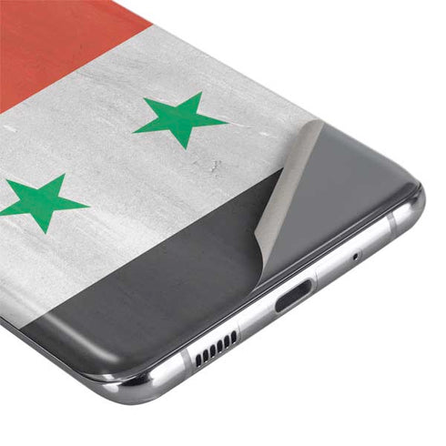 Syria Flag Distressed Galaxy S20 Ultra 5G Skin
