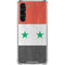 Syria Flag Distressed Galaxy S23 Plus Clear Case