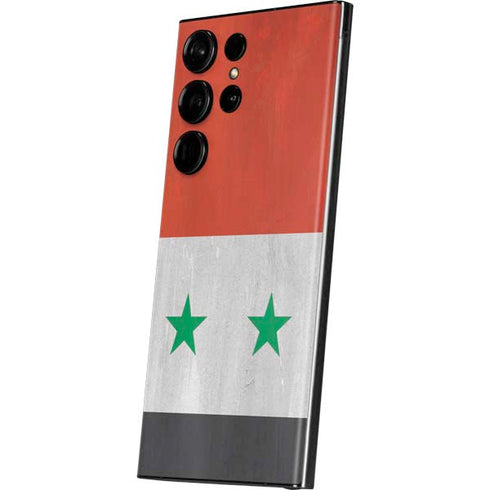 Syria Flag Distressed Galaxy S23 Ultra Skin