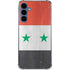Syria Flag Distressed Galaxy S24 Clear Case