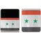 Syria Flag Distressed Galaxy Z Flip3 5G Skin