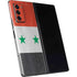 Syria Flag Distressed Galaxy Z Fold2 5G Skin