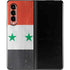 Syria Flag Distressed Galaxy Z Fold3 5G Skin