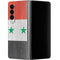 Syria Flag Distressed Galaxy Z Fold4 5G Skin