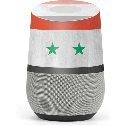 Syria Flag Distressed Google Home Skin