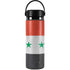 Syria Flag Distressed Hydro Flask 20oz Wide Mouth Skin