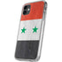 Syria Flag Distressed iPhone 11 Clear Case