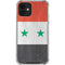 Syria Flag Distressed iPhone 12 Mini Clear Case