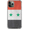 Syria Flag Distressed iPhone 12 Pro Clear Case