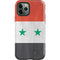 Syria Flag Distressed iPhone 12 Pro Impact Case