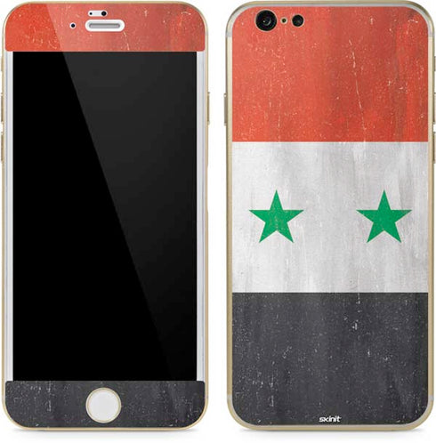Syria Flag Distressed iPhone 6/6s Skin
