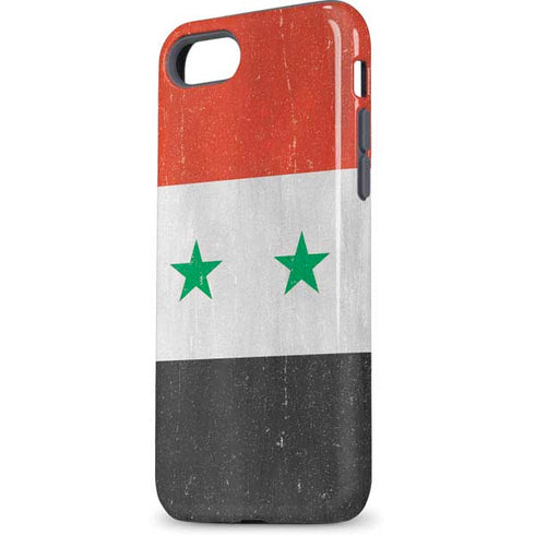 Syria Flag Distressed iPhone 7 Pro Case