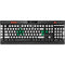 Syria Flag Distressed K95 RGB PLATINUM Mechanical Gaming Keyboard Skin