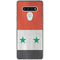 Syria Flag Distressed LG Stylo 6 Clear Case