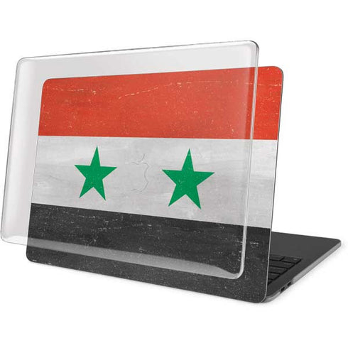 Syria Flag Distressed MacBook Pro 16in (2019-20) Case plus Skin