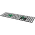 Syria Flag Distressed Magic Keyboard with Numeric Keypad Skin