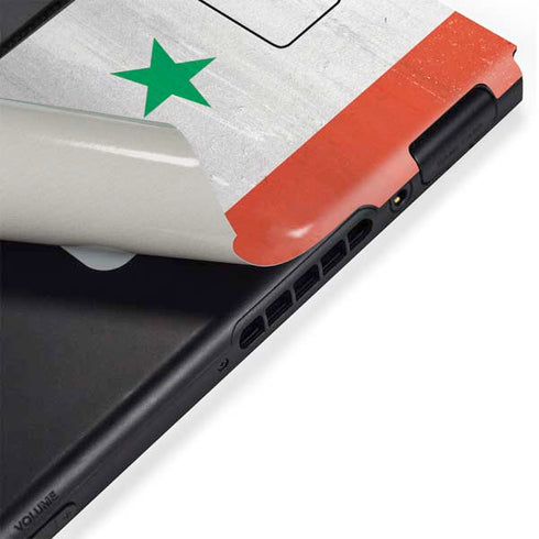 Syria Flag Distressed Nintendo Switch Bundle Skin