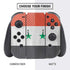 Syria Flag Distressed Nintendo Switch Bundle Skin