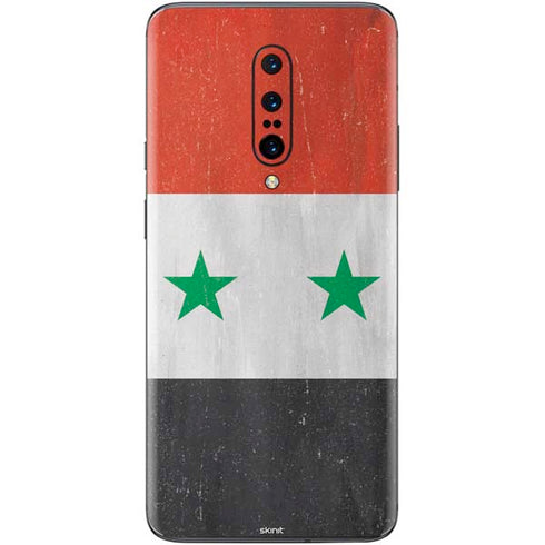 Syria Flag Distressed OnePlus 7 Pro Skin