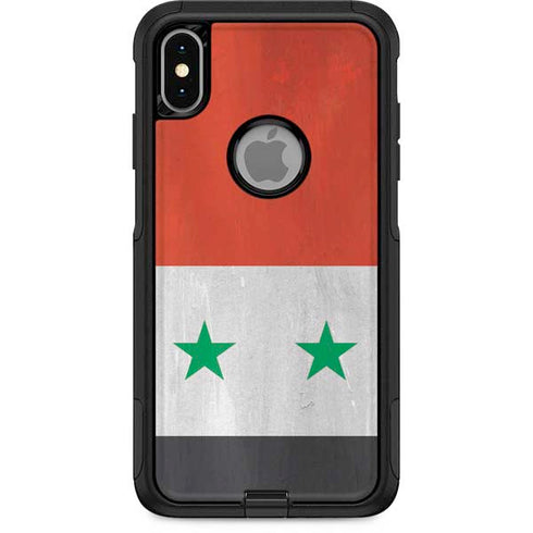 Syria Flag Distressed Otterbox Commuter iPhone Skin