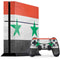 Syria Flag Distressed PS4 Console and Controller Bundle Skin