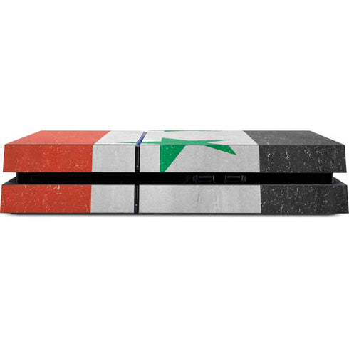 Syria Flag Distressed PS4 Console Skin