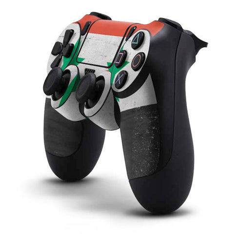 Syria Flag Distressed PS4 Controller Skin