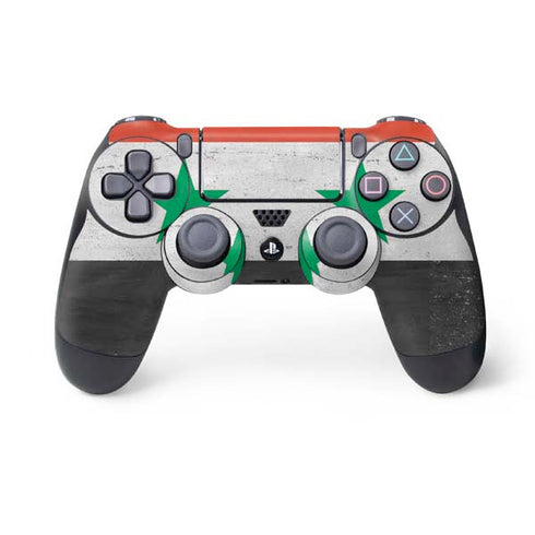 Syria Flag Distressed PS4 Controller Skin