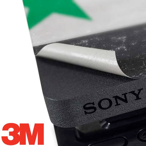 Syria Flag Distressed PS4 Pro Bundle Skin