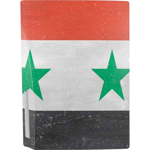 Syria Flag Distressed PS5 Bundle Skin