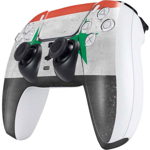 Syria Flag Distressed PS5 Controller Skin