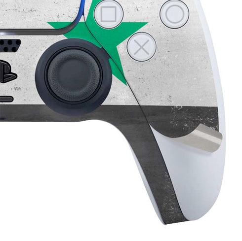 Syria Flag Distressed PS5 Controller Skin