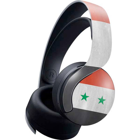 Syria Flag Distressed PULSE 3D Wireless Headset for PS5 Skin