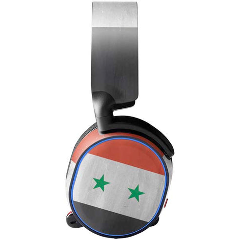 Syria Flag Distressed SteelSeries Arctis 5 Skin