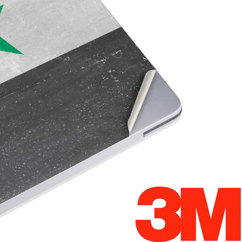 Syria Flag Distressed Surface Laptop 2 Skin