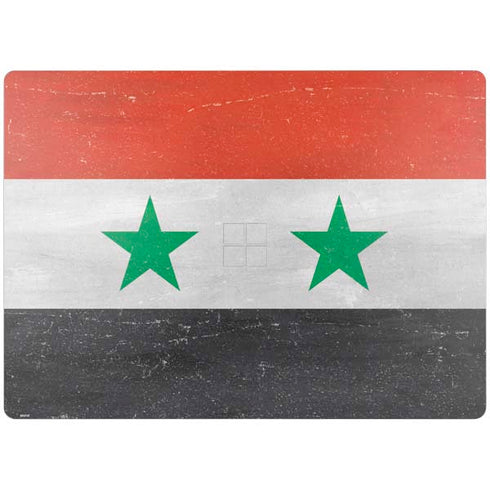 Syria Flag Distressed Surface Laptop 4 15in Skin