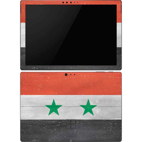 Syria Flag Distressed Surface Pro 6 Skin