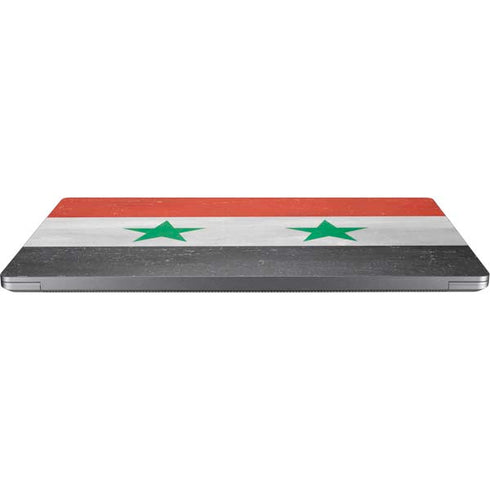 Syria Flag Distressed Universal Laptop 14in (11.4 x 8.2in) Skin