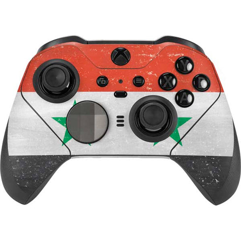Syria Flag Distressed Xbox Elite Wireless Controller Series 2 Skin