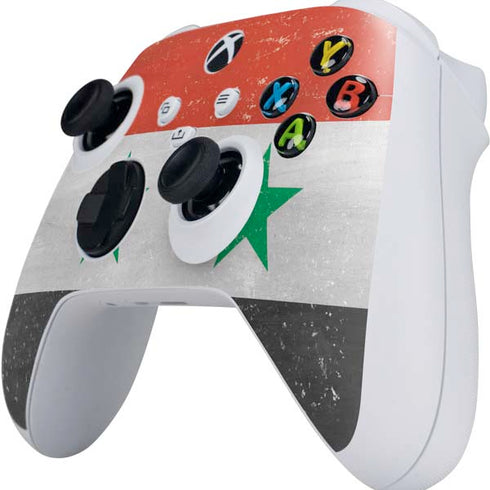 Syria Flag Distressed Xbox Series S Controller Skin