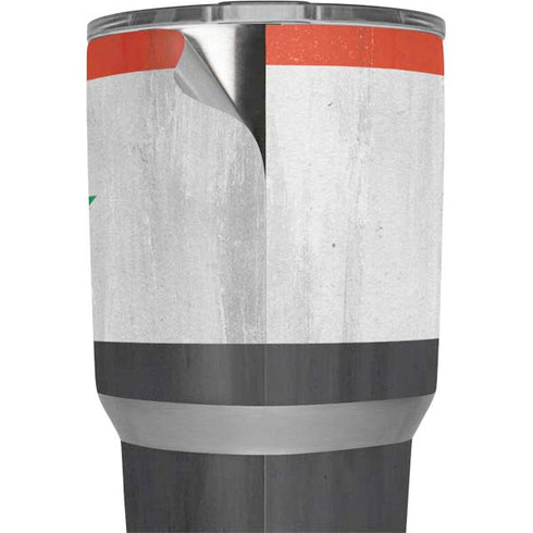 Syria Flag Distressed Yeti 30oz Rambler Tumbler Skin