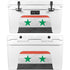 Syria Flag Distressed YETI Tundra 45 Hard Cooler Skin