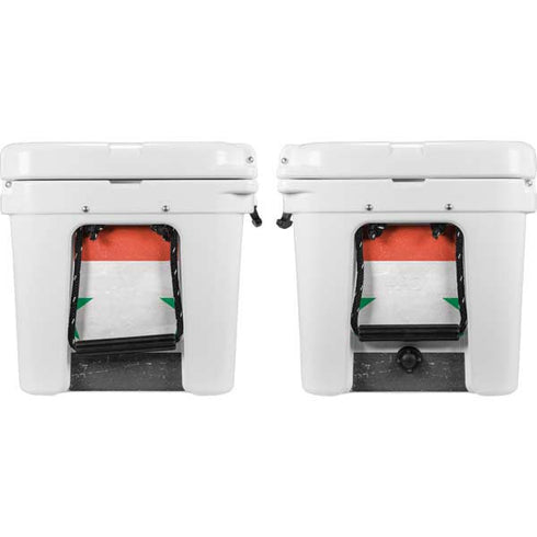 Syria Flag Distressed YETI Tundra 45 Hard Cooler Skin