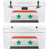 Syria Flag Distressed YETI Tundra 65 Hard Cooler Skin