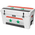 Syria Flag Distressed YETI Tundra 75 Hard Cooler Skin