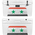 Syria Flag Distressed YETI Tundra 75 Hard Cooler Skin