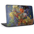 Tabby Cat with Flowers by Nene Thomas HP Chromebook Skin