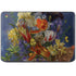 Tabby Cat with Flowers by Nene Thomas HP Chromebook Skin