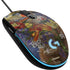 Tabby Cat with Flowers by Nene Thomas G203 Prodigy RGB Wired Gaming Mouse Skin