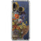 Tabby Cat with Flowers by Nene Thomas Galaxy A30 Clear Case